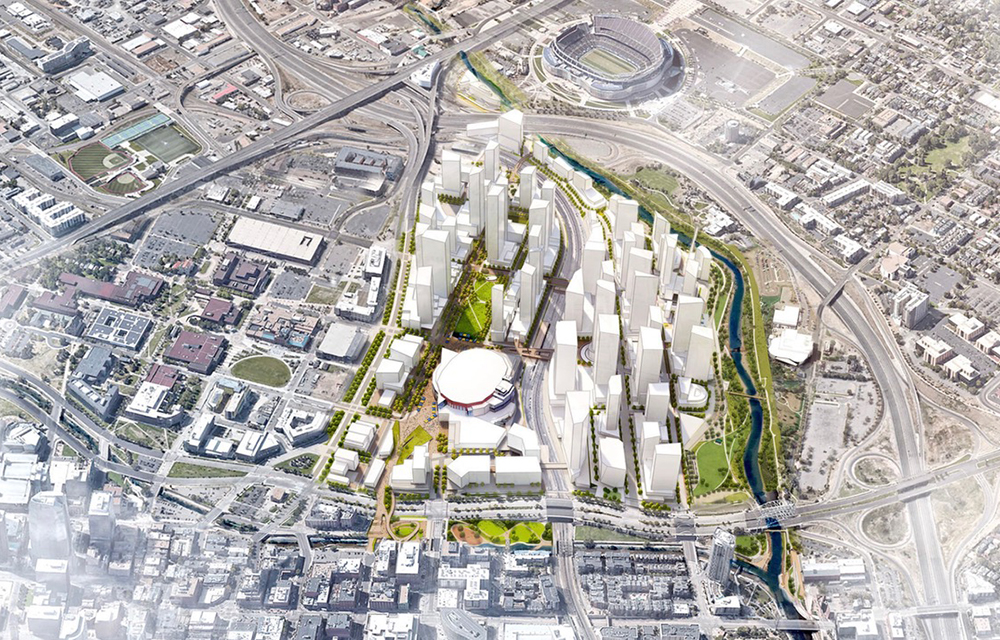 KL&A designs two mass timber structures for new, 55-acre development around Ball Arena